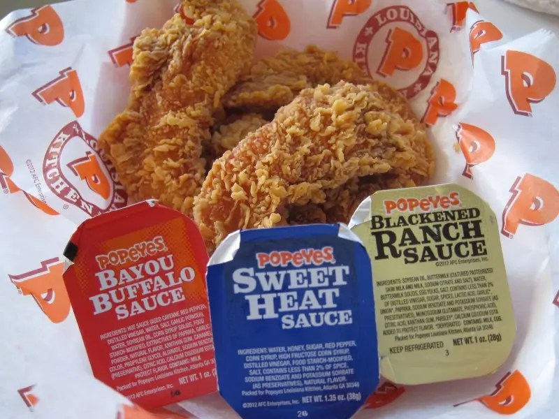 Popeyes Sauces