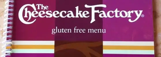 cheesecake factory gluten free menu options