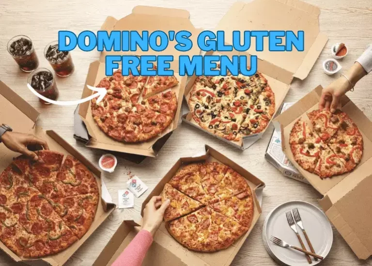 dominos gluten free menu