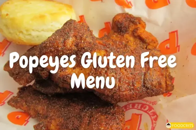 popeyes gluten free