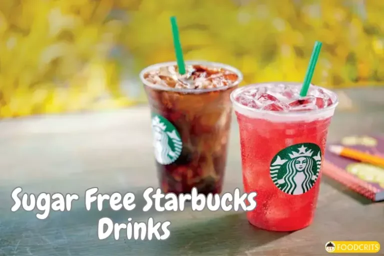 sugar free Starbucks drinks